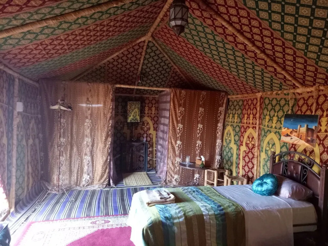 Night Desert Camp
