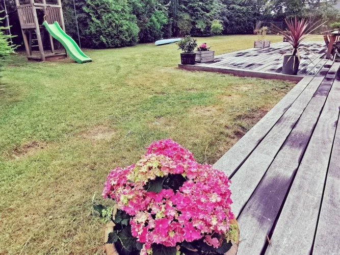 Outside
