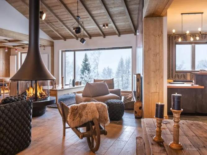 Apartment in Alps With Views