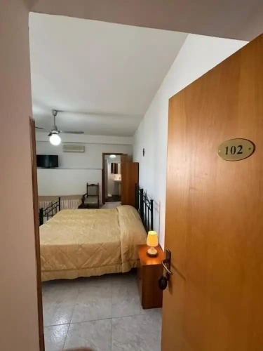 Standard Family room with balcony and with courtyard view
