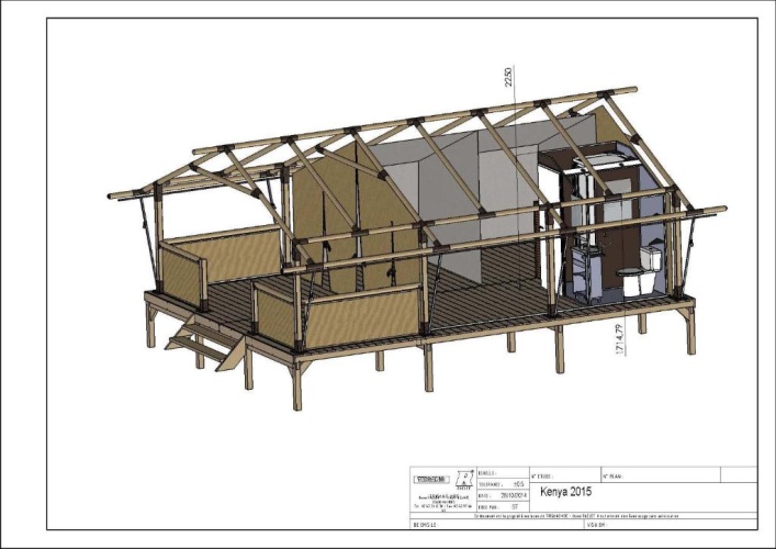 2 Bedrooms Tent