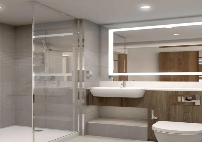 Standard Twin room with city view