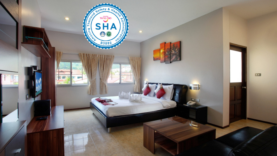 Standard Double room with balcony and with view