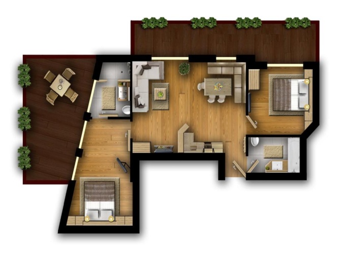 2 Bedrooms Comfort Apartment