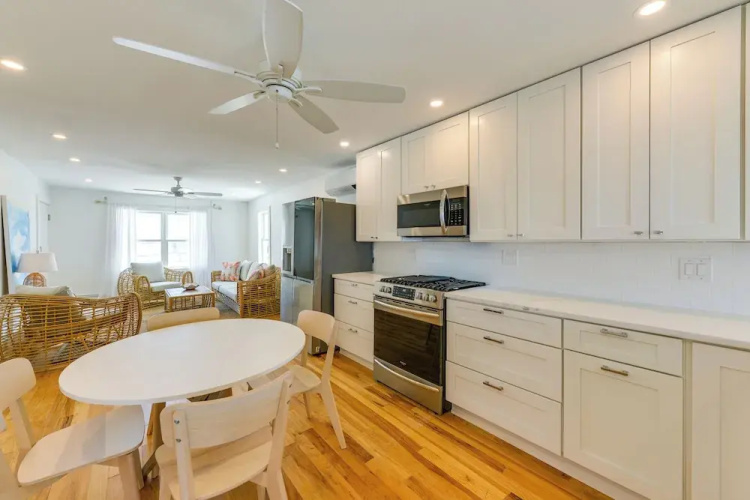 Brigantine Waterfront Vacation Rental w/ Grill