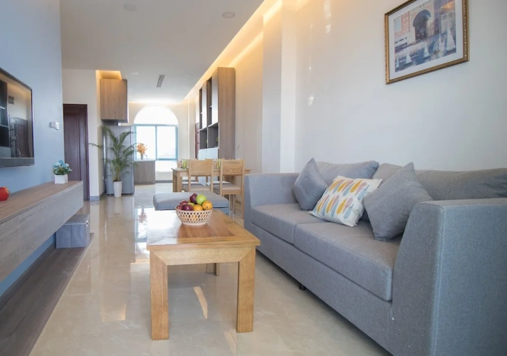 2 Bedrooms Premium Suite with balcony and with park view