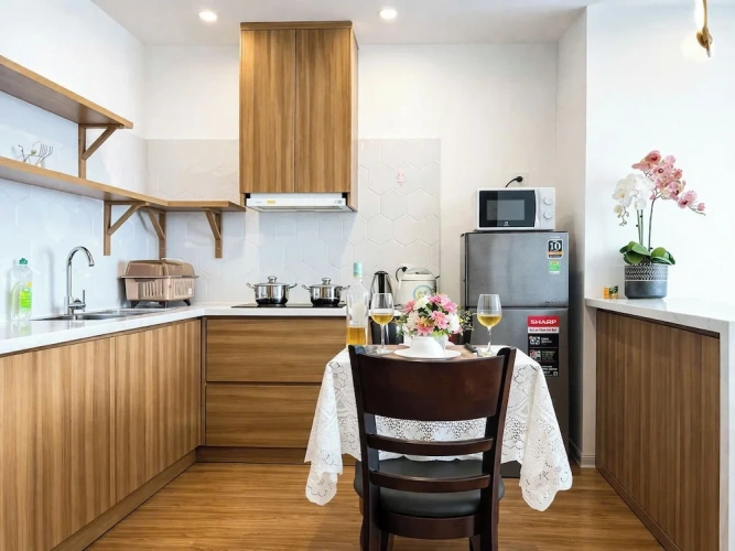 1 Bedroom Premier Apartment with balcony and with pool view