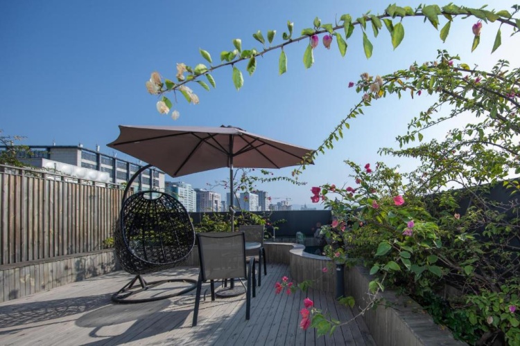 Standard Double room with garden view