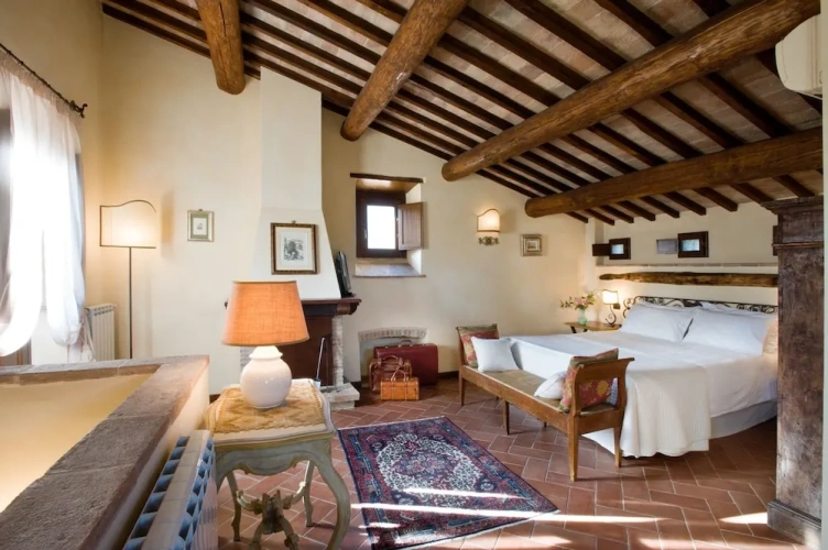 Executive Suite with balcony and with garden view