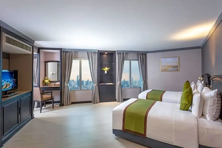 Deluxe Space Zone Double room with city view