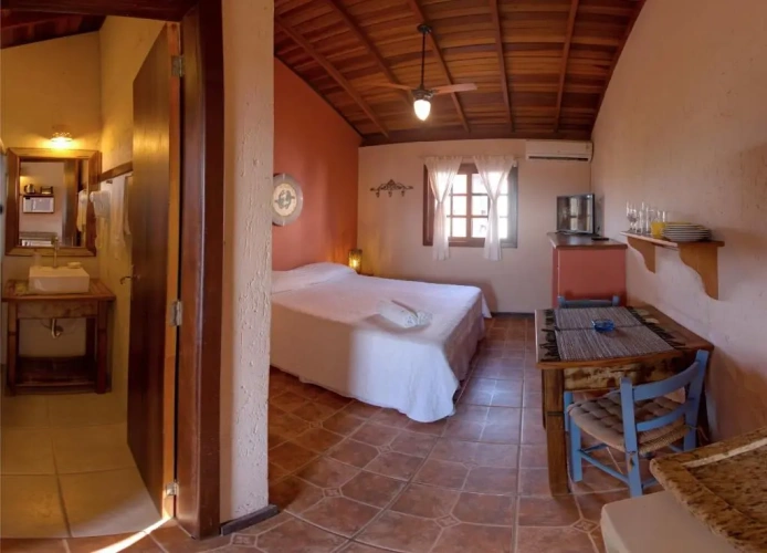 Standard Double Basement room with balcony and with view