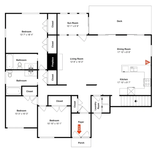 5 Bedrooms Cottage