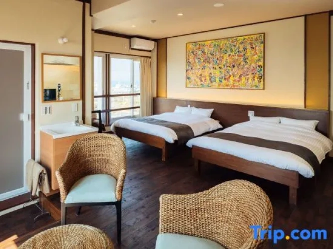 Deluxe Twin room with ocean view