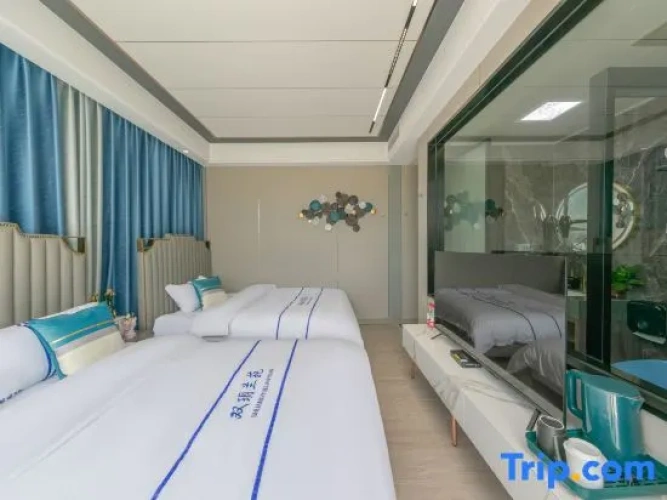 Standard Family room with balcony and with sea view