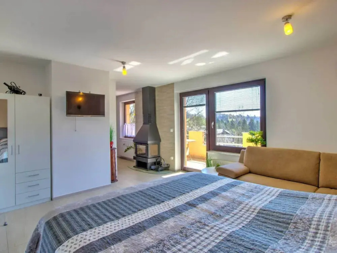 Lovely Apartment in Bled With Fireplace