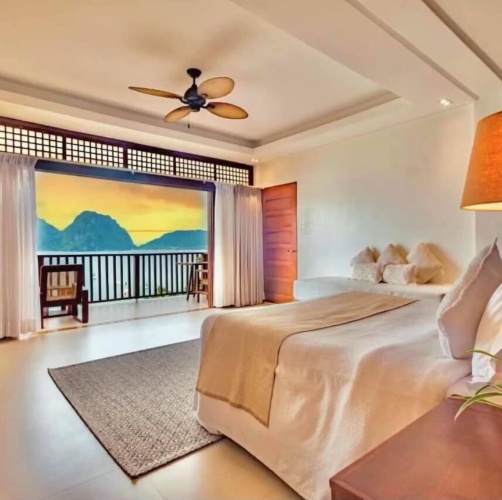 Standard Double Family room with balcony and with ocean view