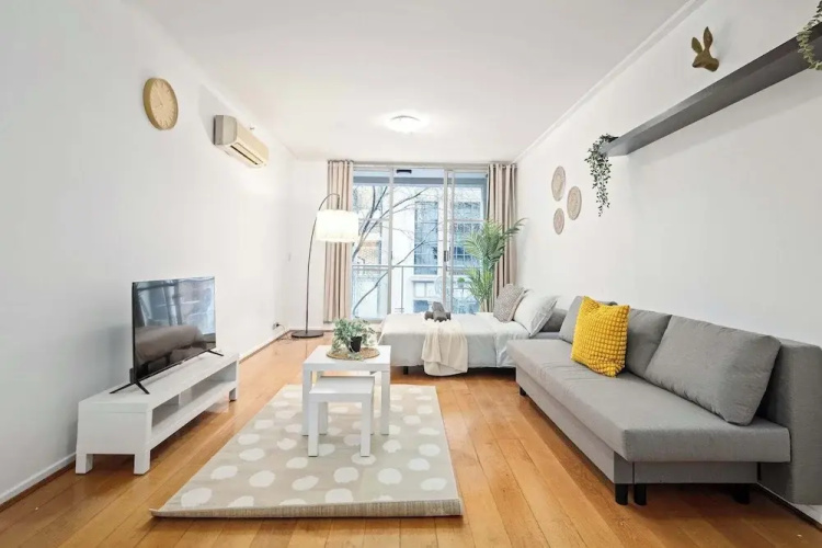 A Stylish Studio for 6, Next to Darling Harbour