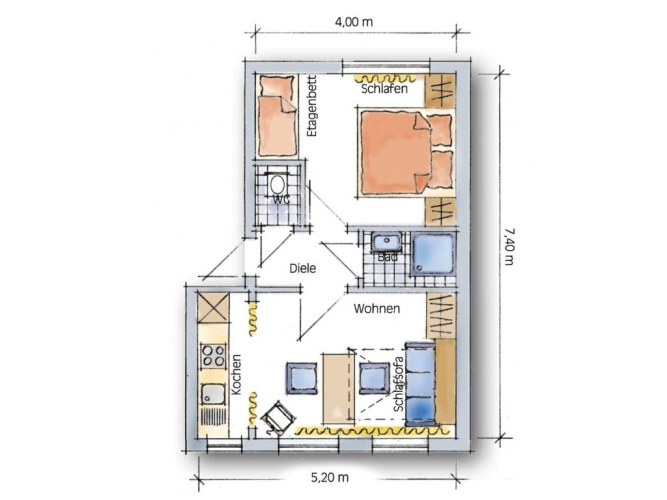 1 Bedroom Apartment