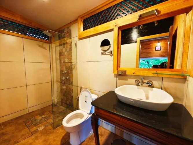 Luxury Double room with mountain view