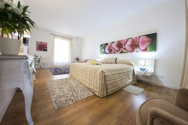 Family Studio with balcony and with city view