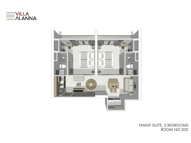 Family Suite with balcony