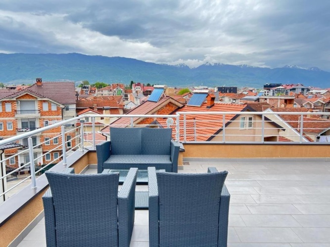Apartment with balcony and with view