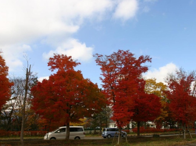 Outside