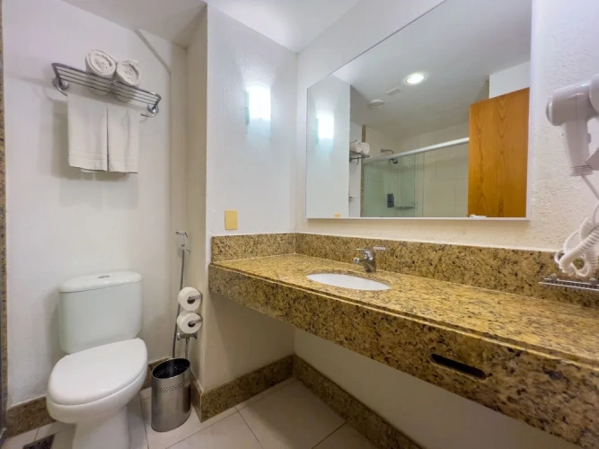 Deluxe Quadruple room with balcony and with sea view