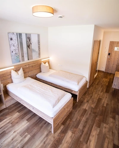 2 Bedrooms Standard Family room with balcony and with mountain view