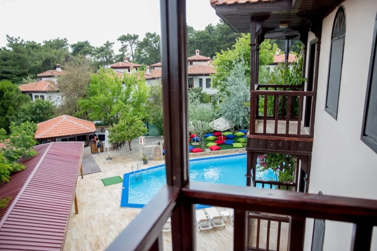 Standard Double room with balcony and with view