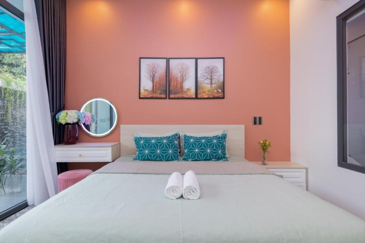 Standard Double room with pool view