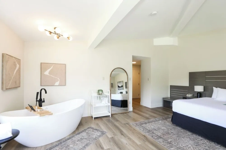 Double Suite with balcony and with lake view