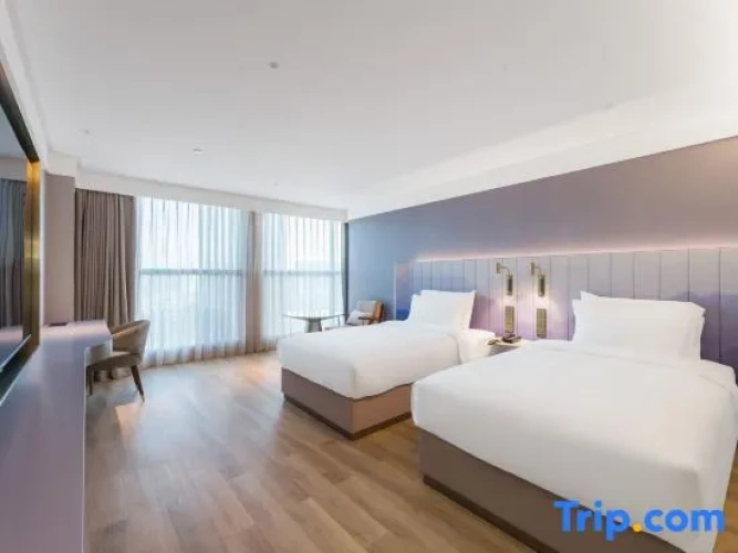 Deluxe Twin room with street view