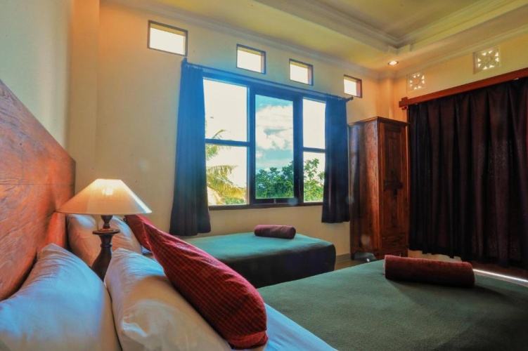Standard Twin room with view