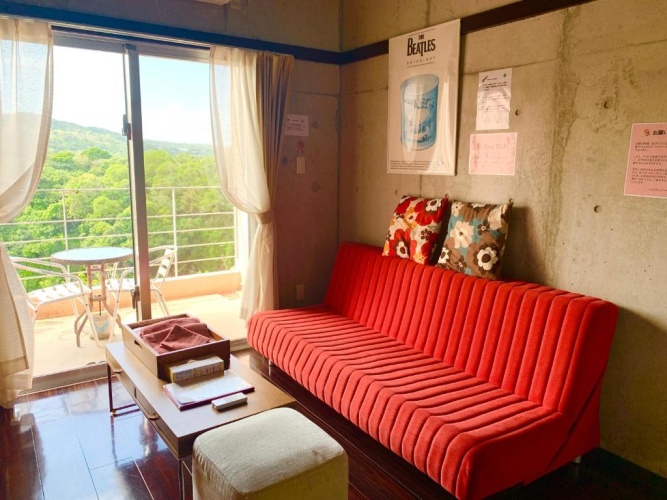 Standard Twin room with balcony and with view