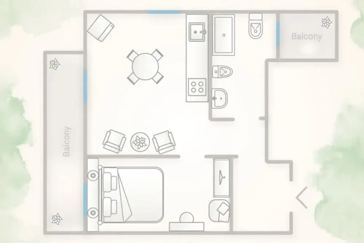 1 Bedroom Apartment