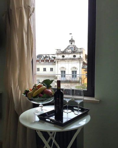 Deluxe Double room with balcony and with city view