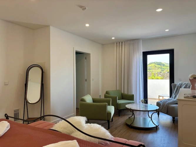 Executive Double Suite with balcony and with garden view