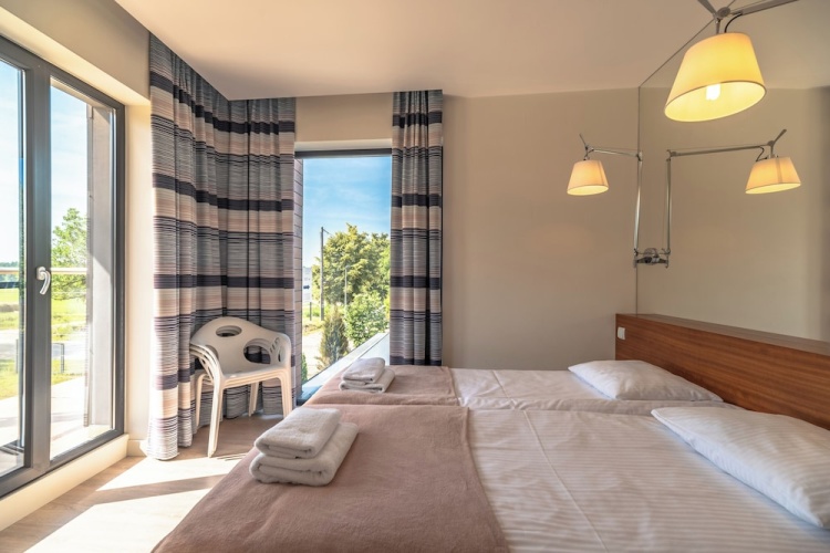 2 Bedrooms Family Apartment with balcony and with garden view