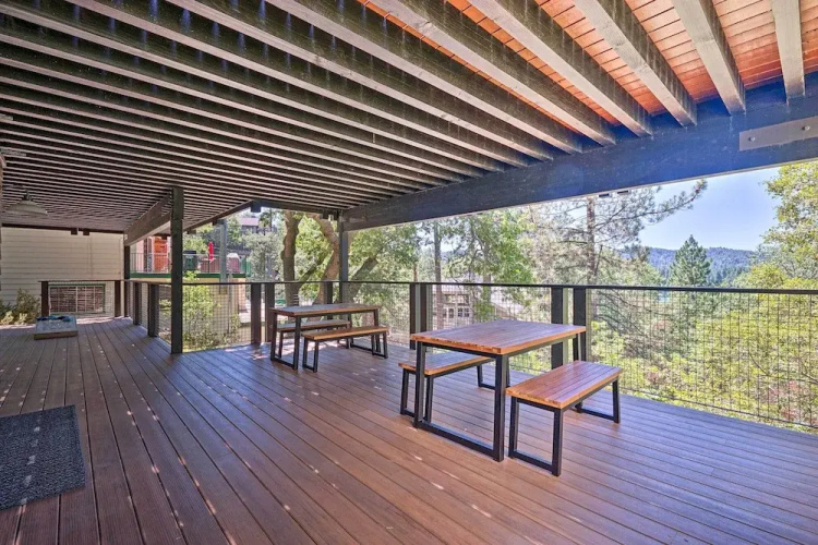 Airy Alpine Getaway w/ Lake Arrowhead Views!