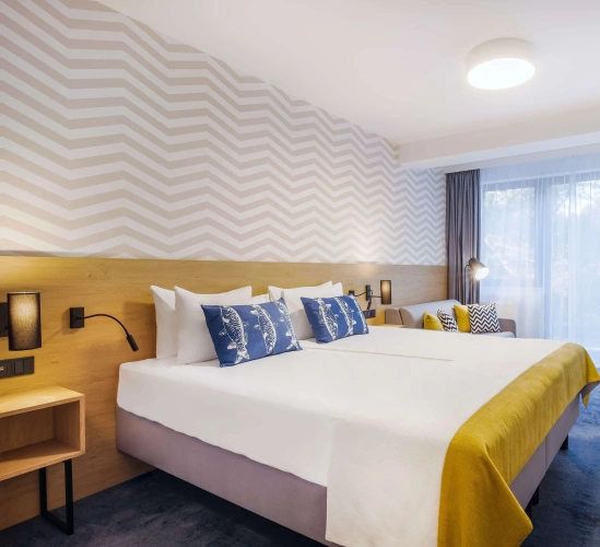 Standard Twin room with balcony