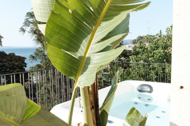 Deluxe Double room with balcony and with sea view
