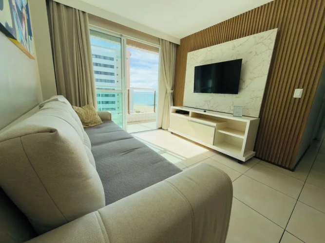 2 Bedrooms Comfort Apartment with balcony and beachfront