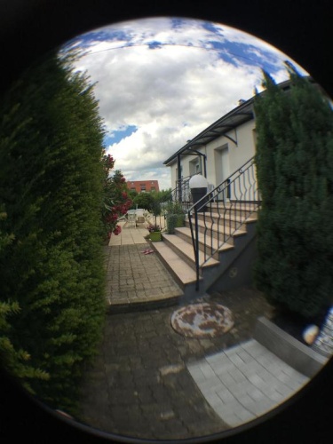 Outside