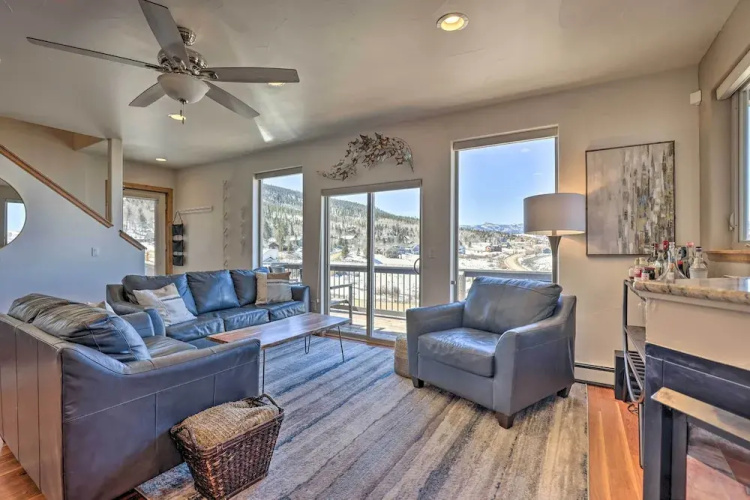 Mountain-view House < 2 Mi to Granby Ranch!