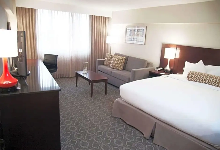Accessible Double room with pool view