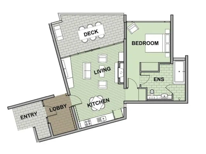 1 Bedroom Apartment