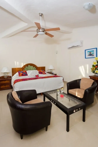 Standard Double room with balcony and with garden view