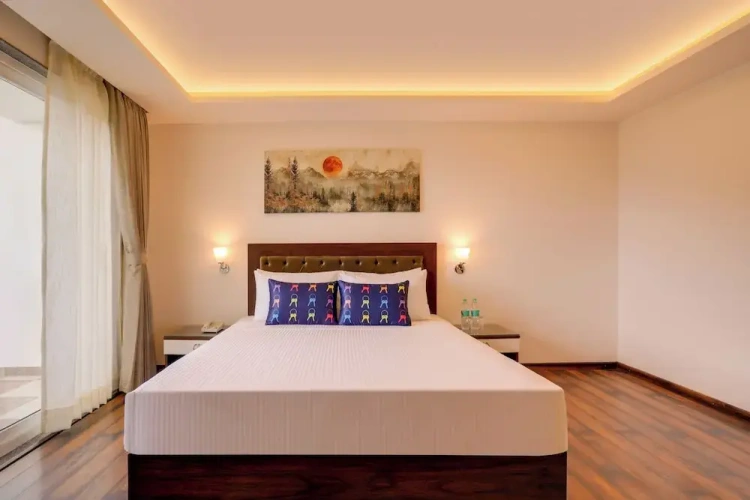 Superior Double room with balcony and with mountain view