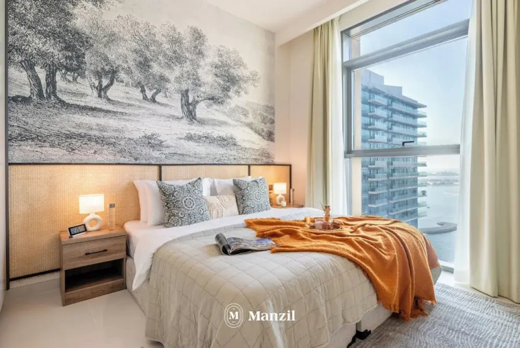 Manzil - Stylish 1BR in Emaar Beachfront